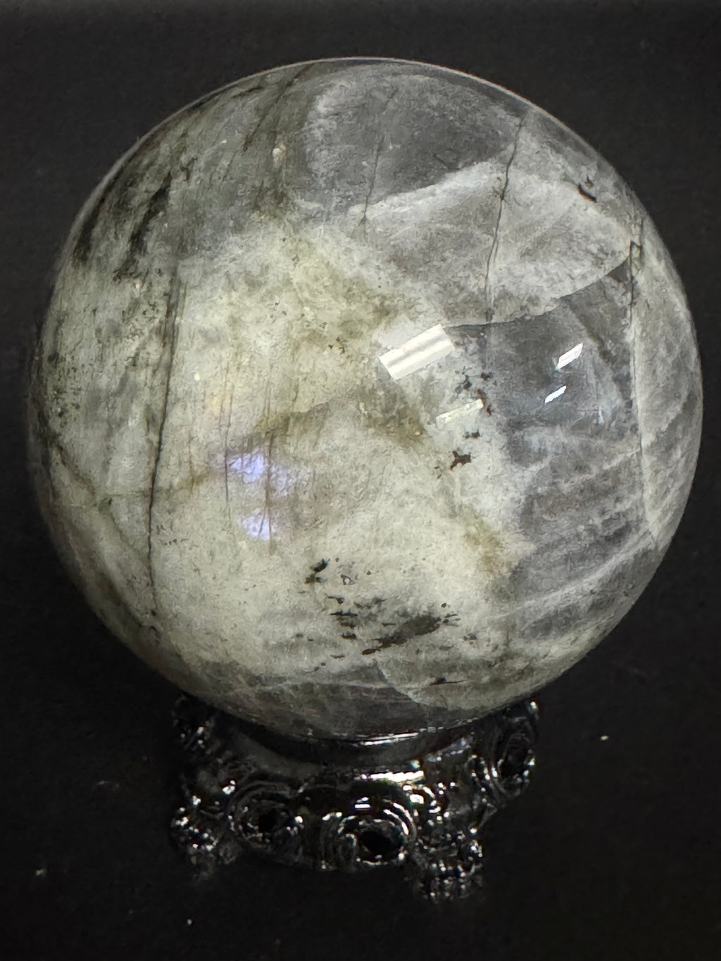 Flashy Labradorite Sphere