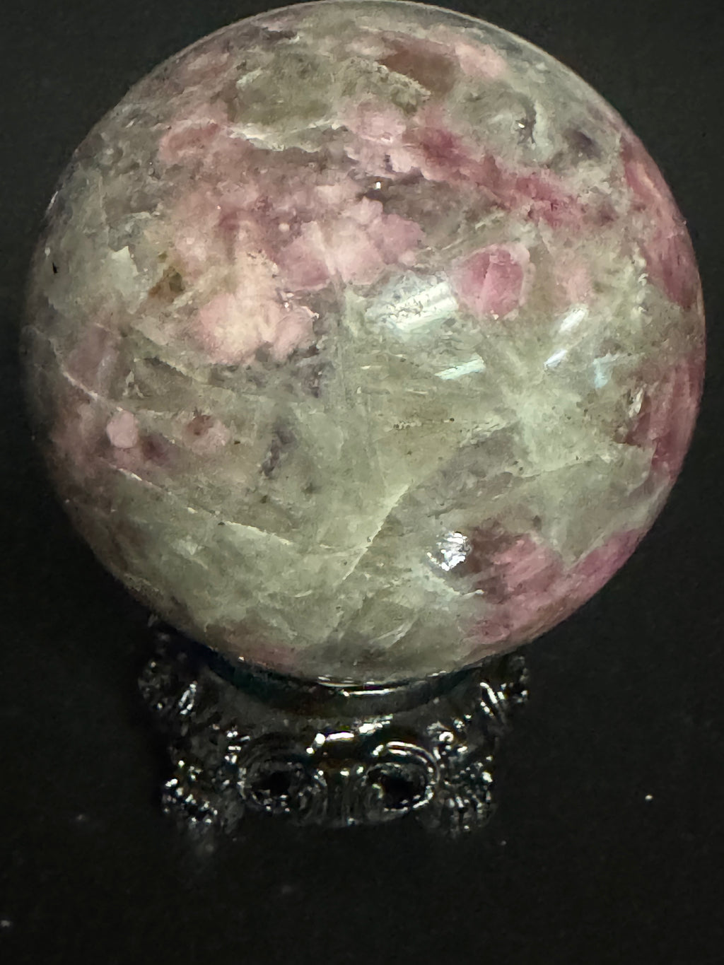 Pink Tourmaline Sphere