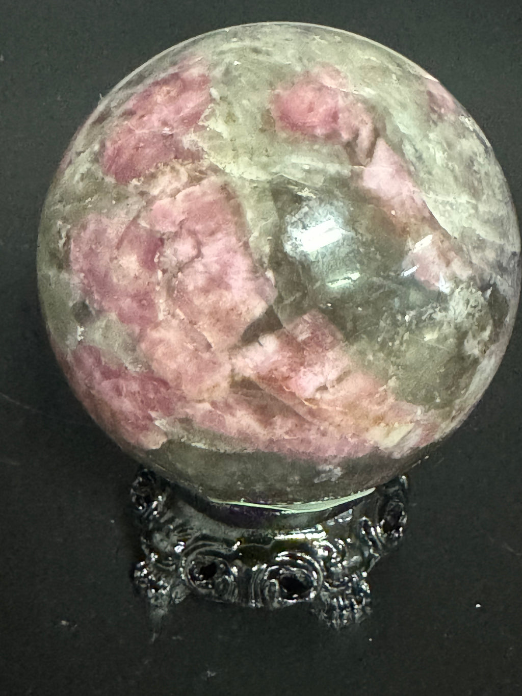 Pink Tourmaline Sphere