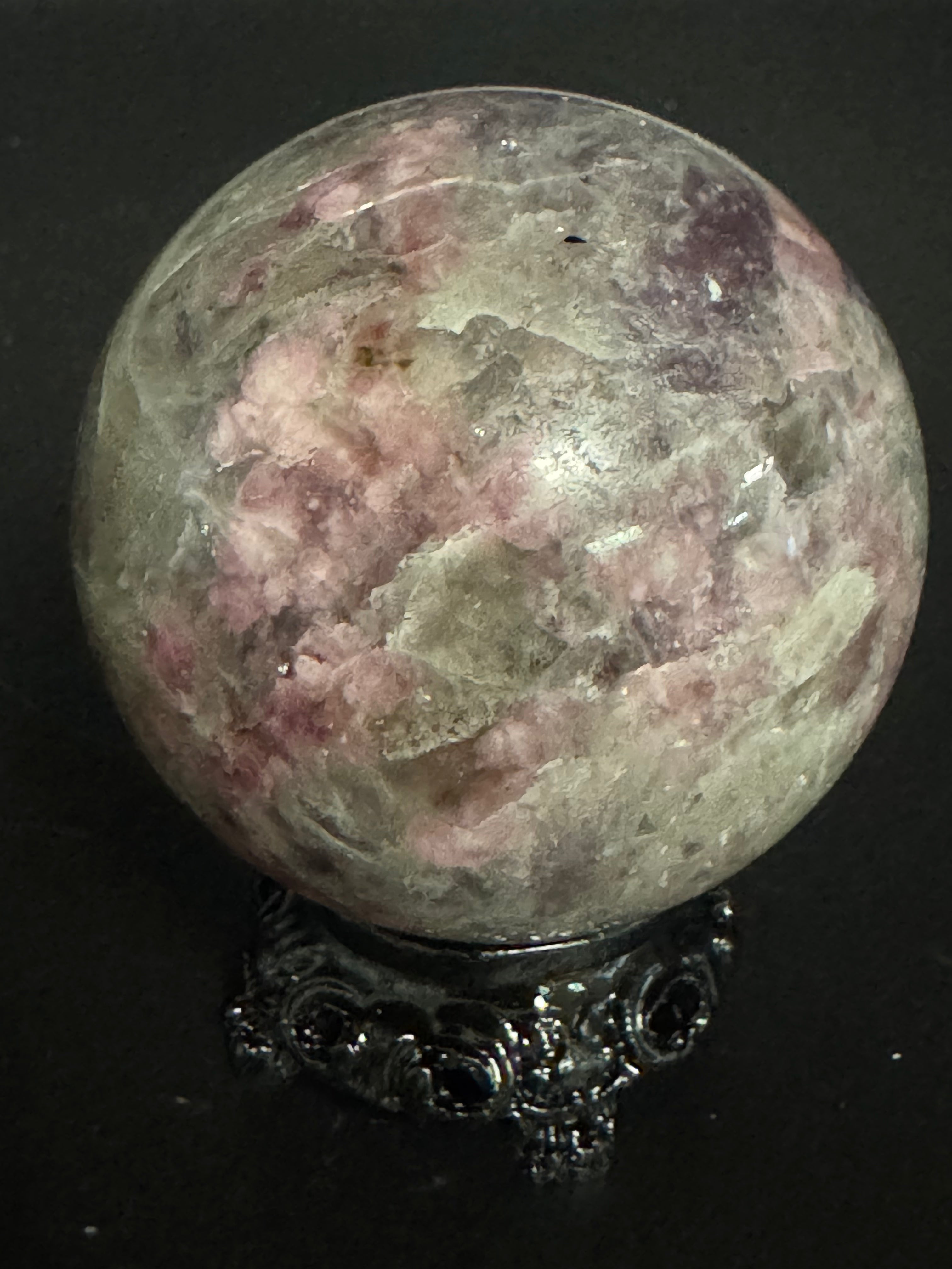 Pink Tourmaline Sphere