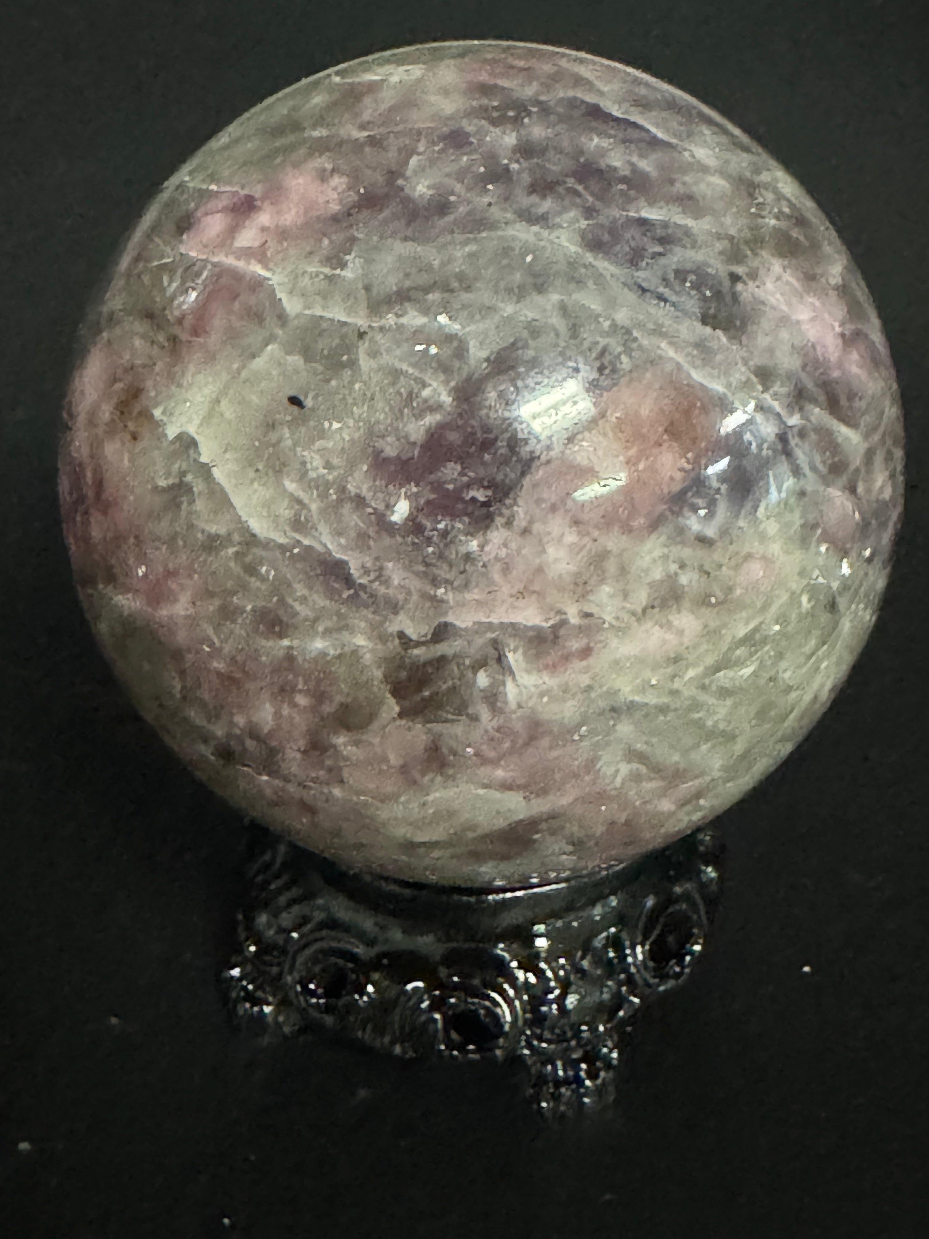 Pink Tourmaline Sphere