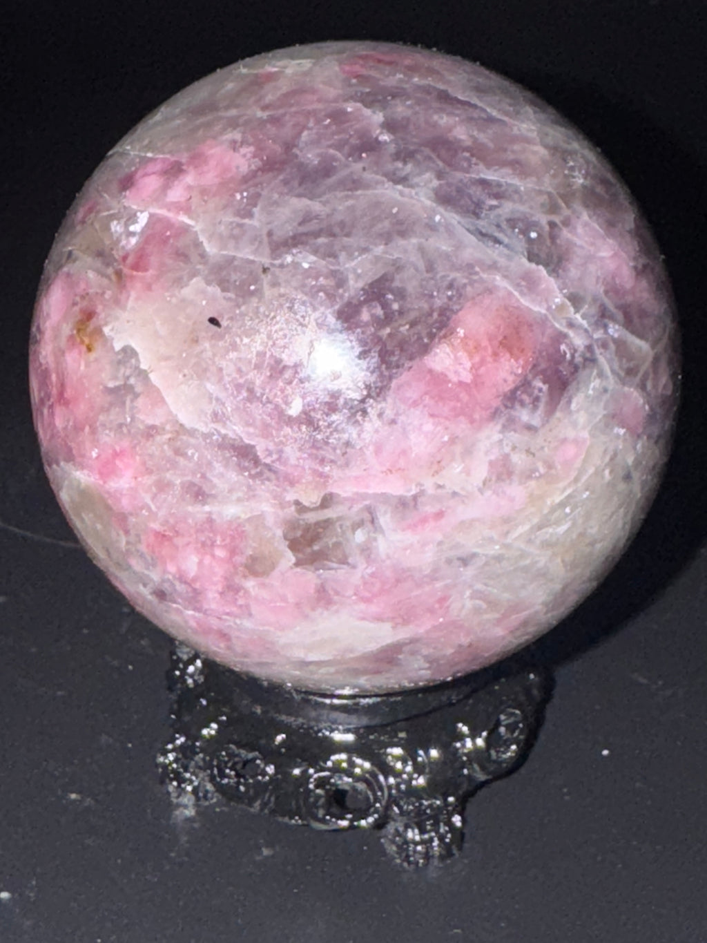 Pink Tourmaline Sphere