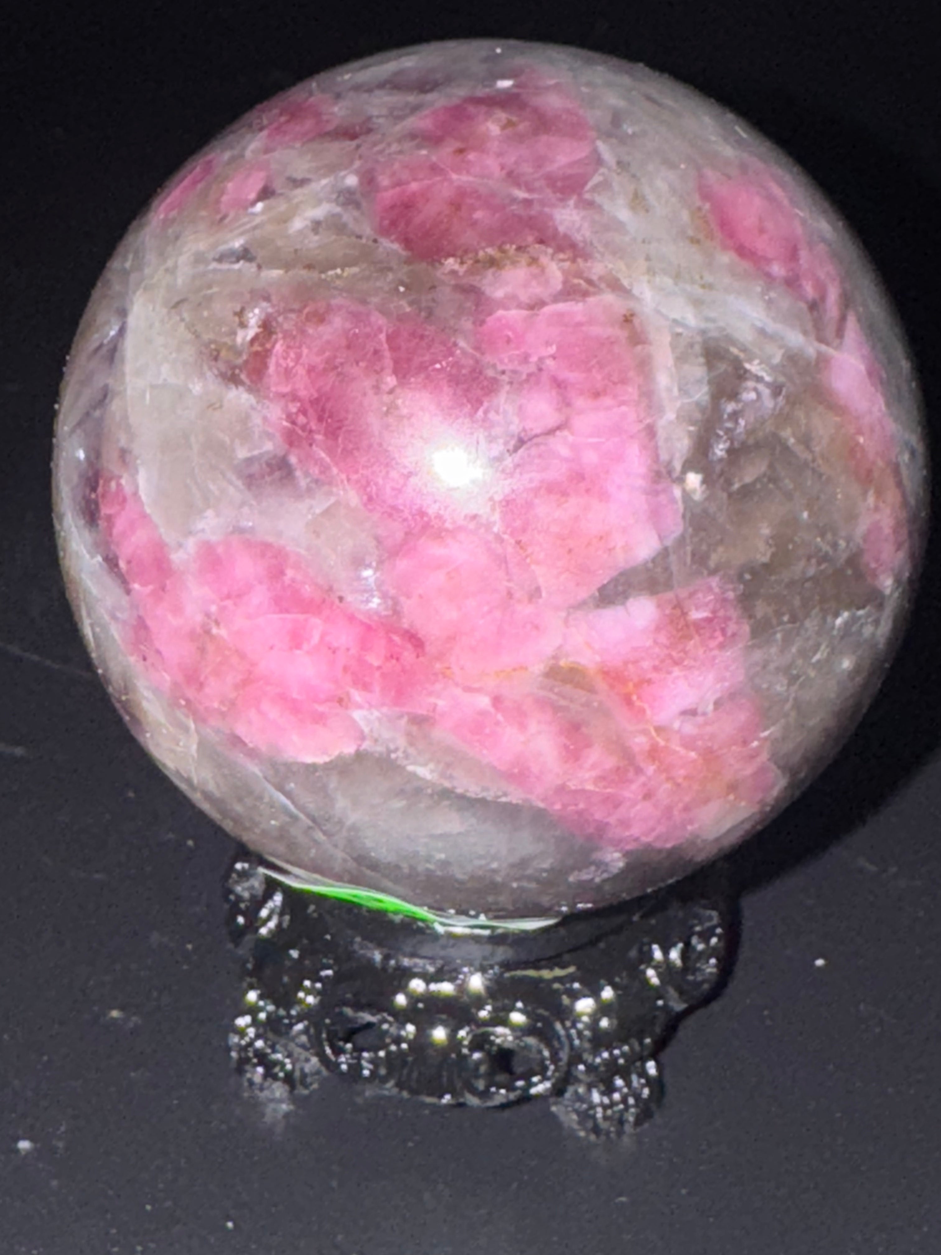 Pink Tourmaline Sphere