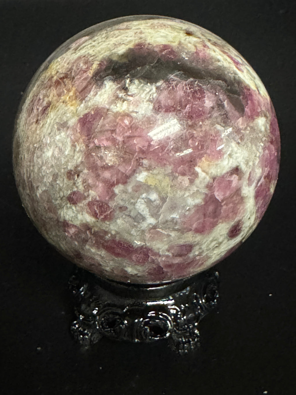 Pink Tourmaline Sphere