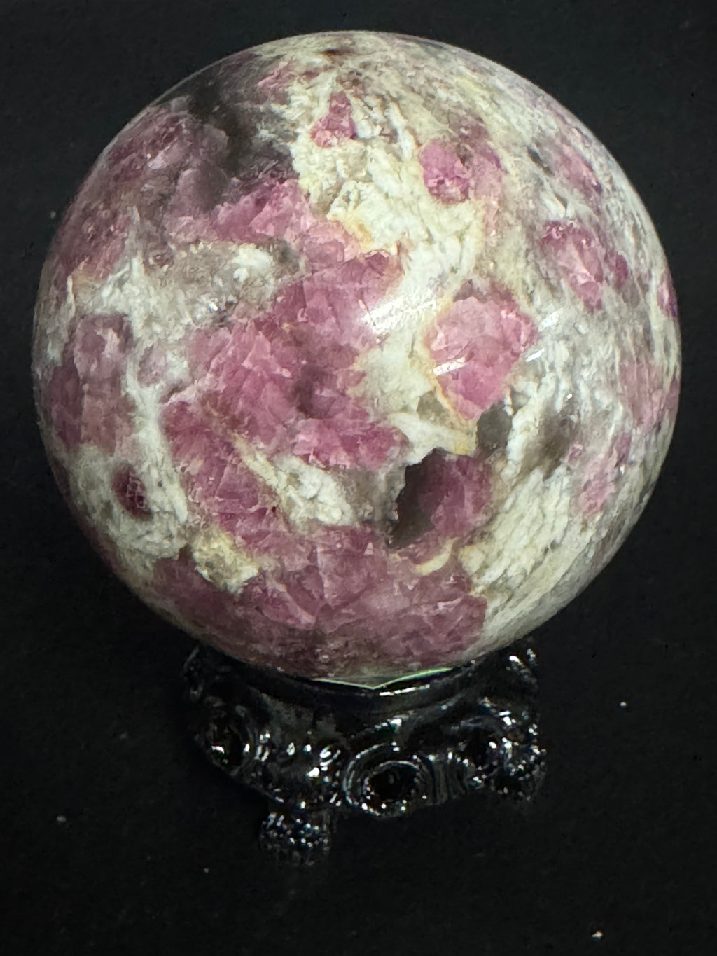 Pink Tourmaline Sphere