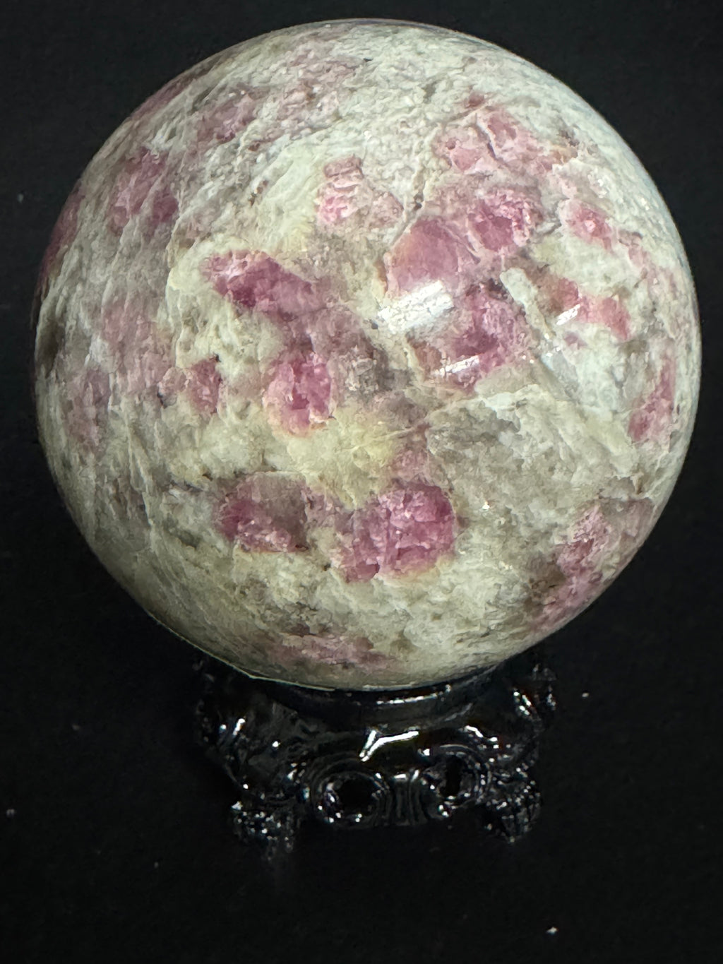 Pink Tourmaline Sphere