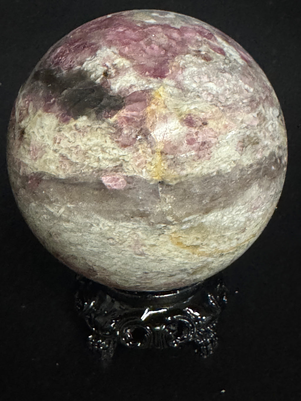 Pink Tourmaline Sphere