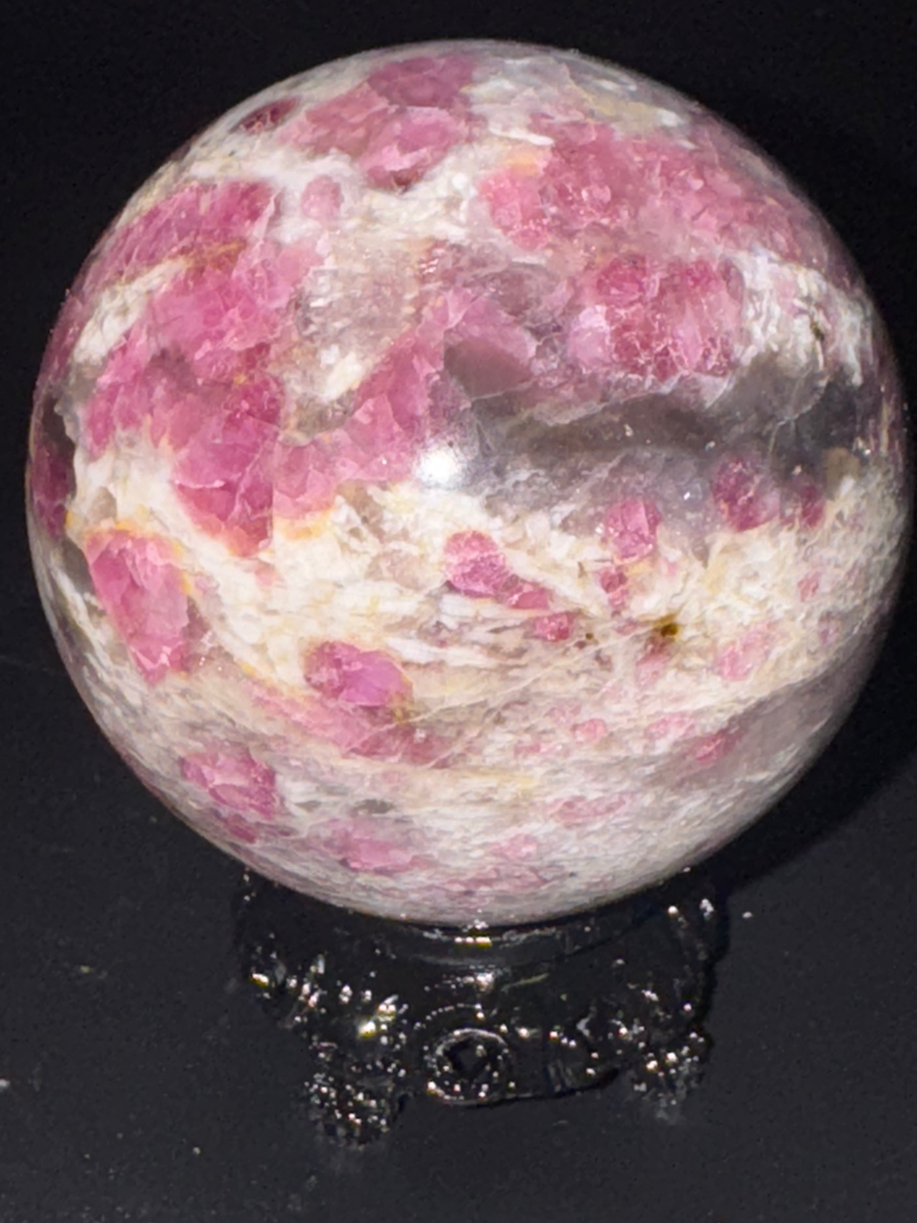 Pink Tourmaline Sphere