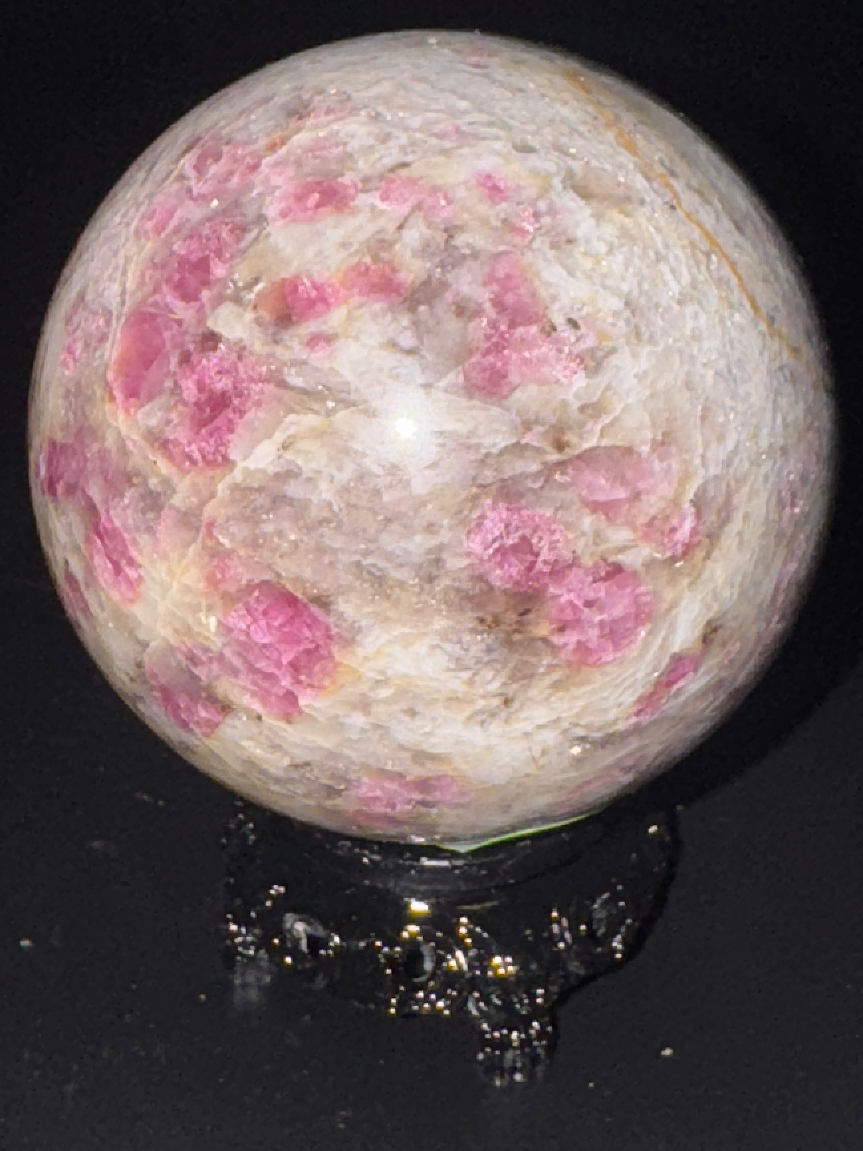 Pink Tourmaline Sphere