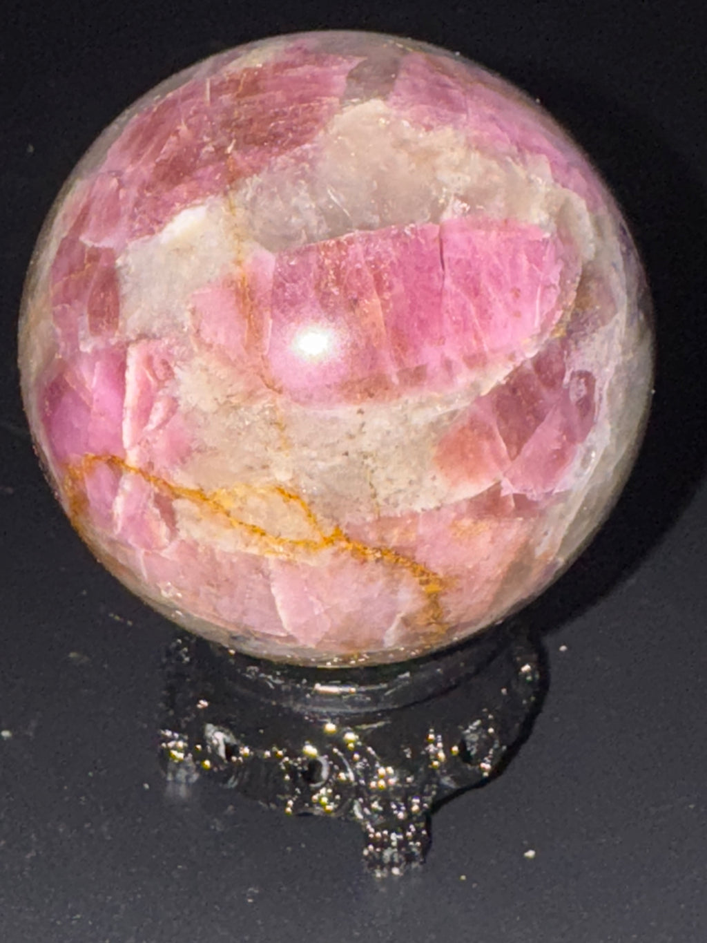 Pink Tourmaline Sphere