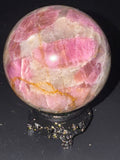 Pink Tourmaline Sphere