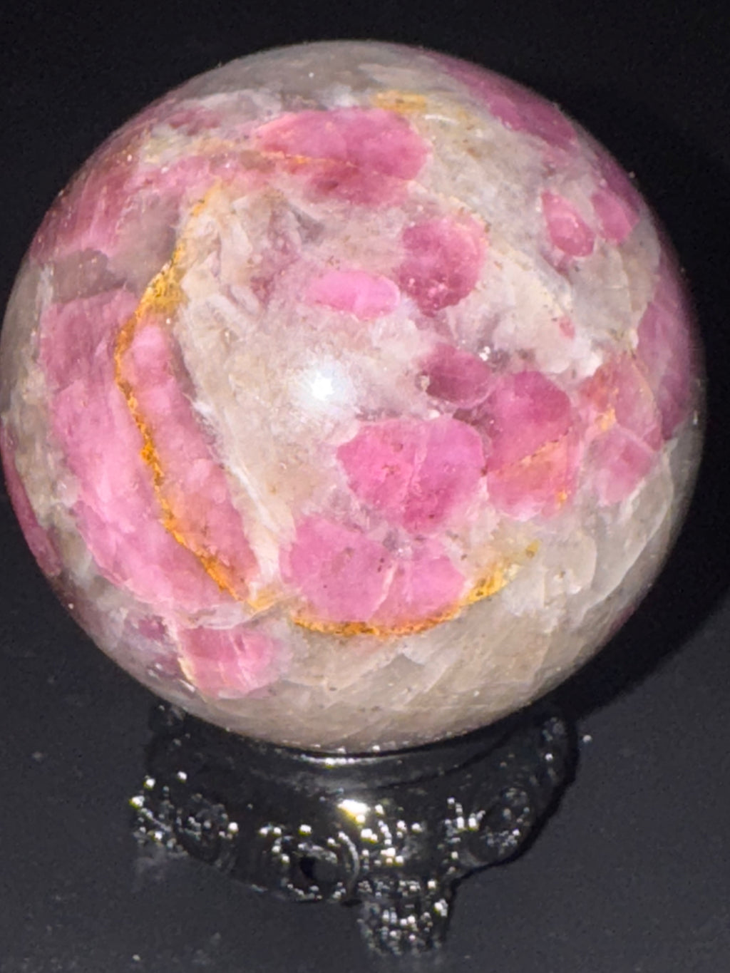 Pink Tourmaline Sphere