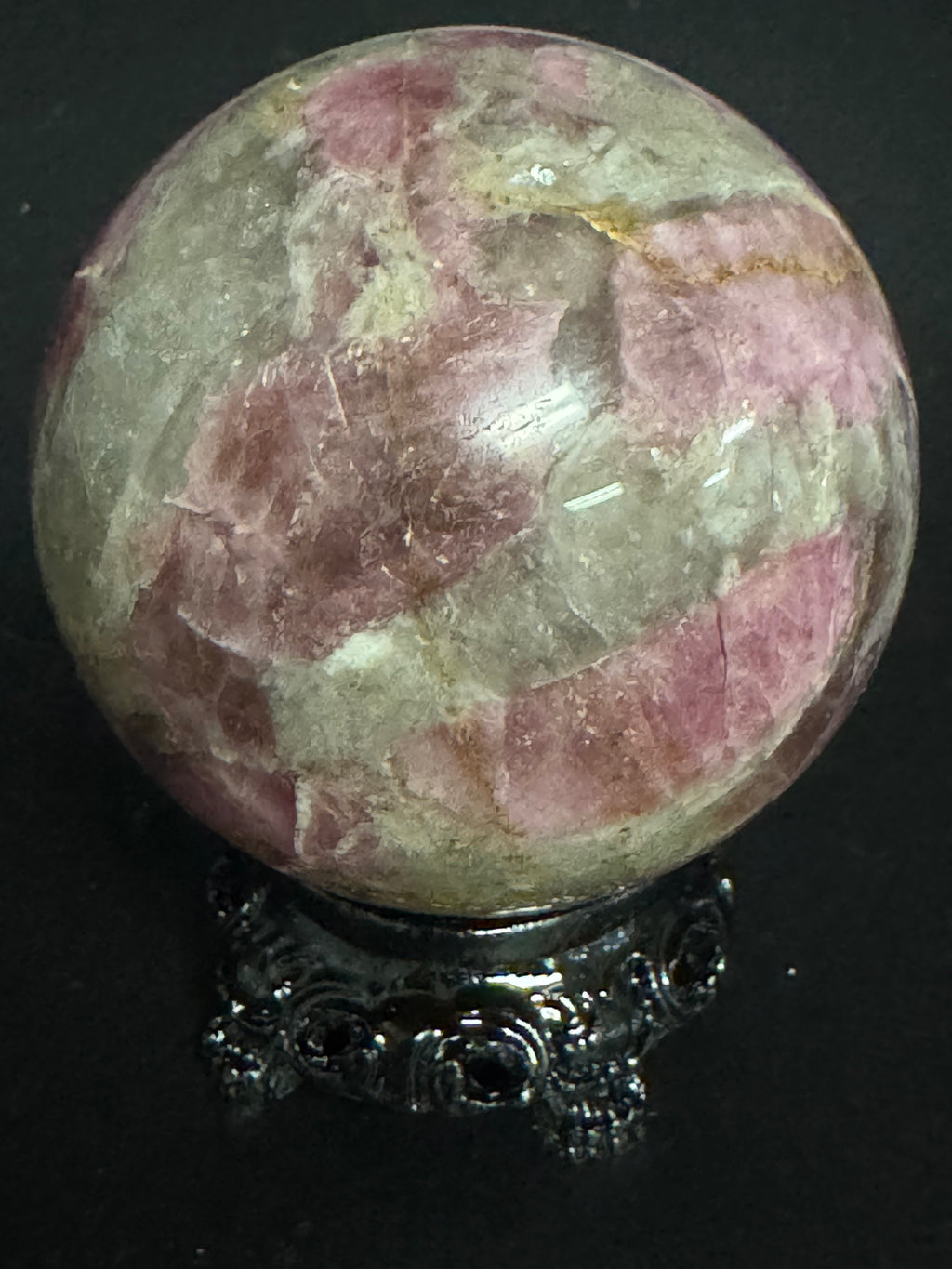 Pink Tourmaline Sphere