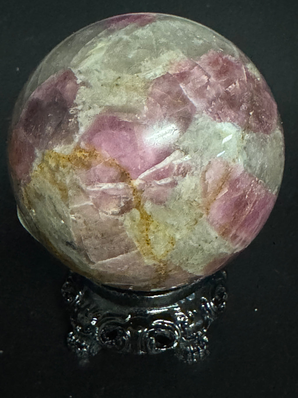 Pink Tourmaline Sphere