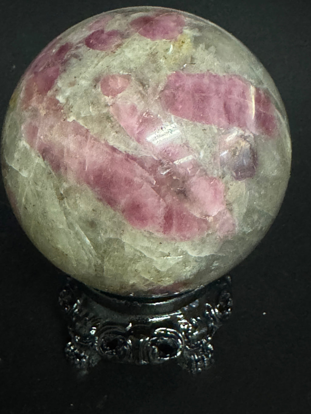 Pink Tourmaline Sphere