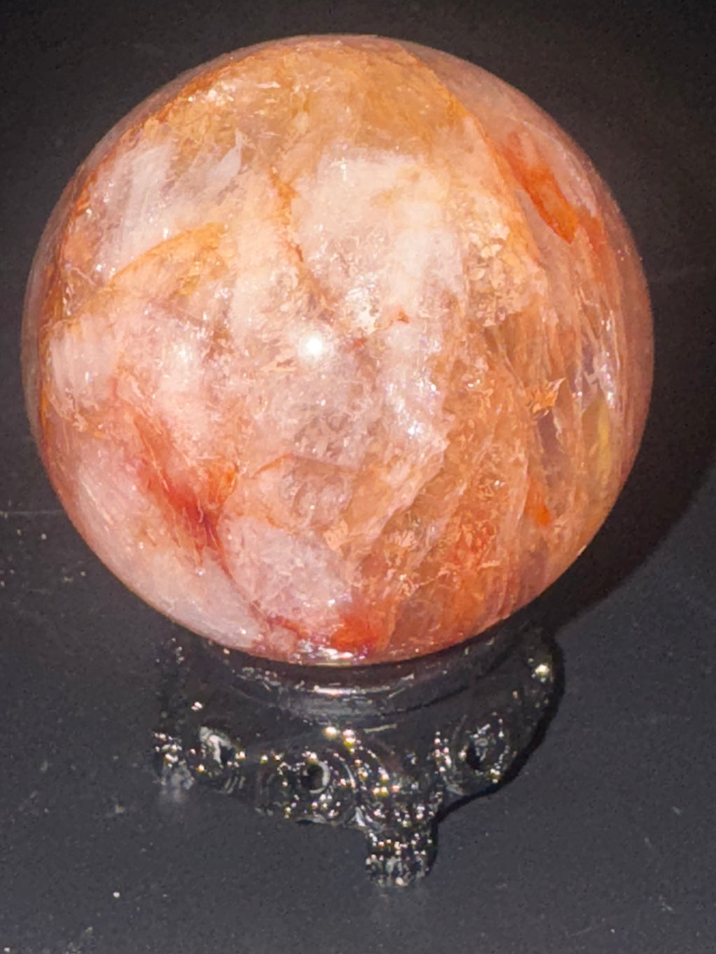 Fire Quartz Sphere