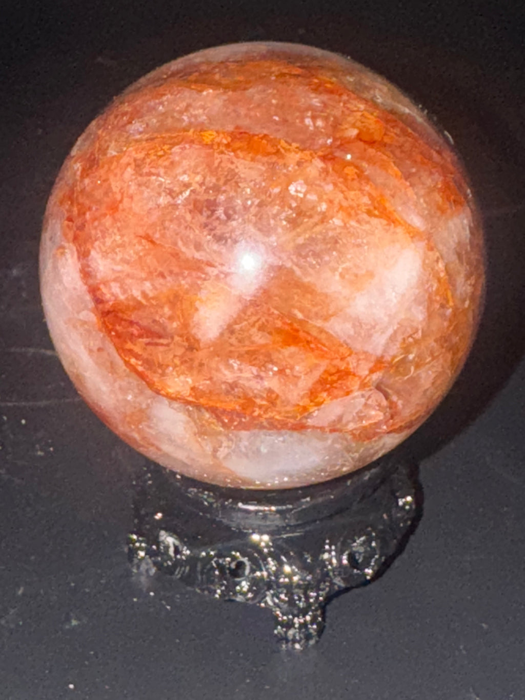 Fire Quartz Sphere