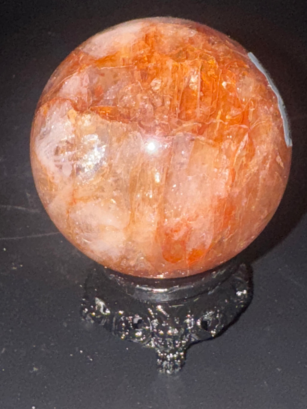 Fire Quartz Sphere