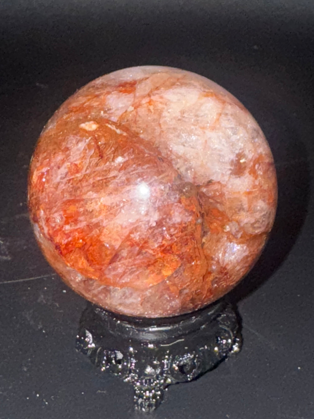 Fire Quartz Sphere
