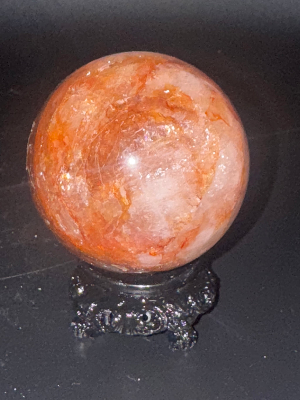 Fire Quartz Sphere