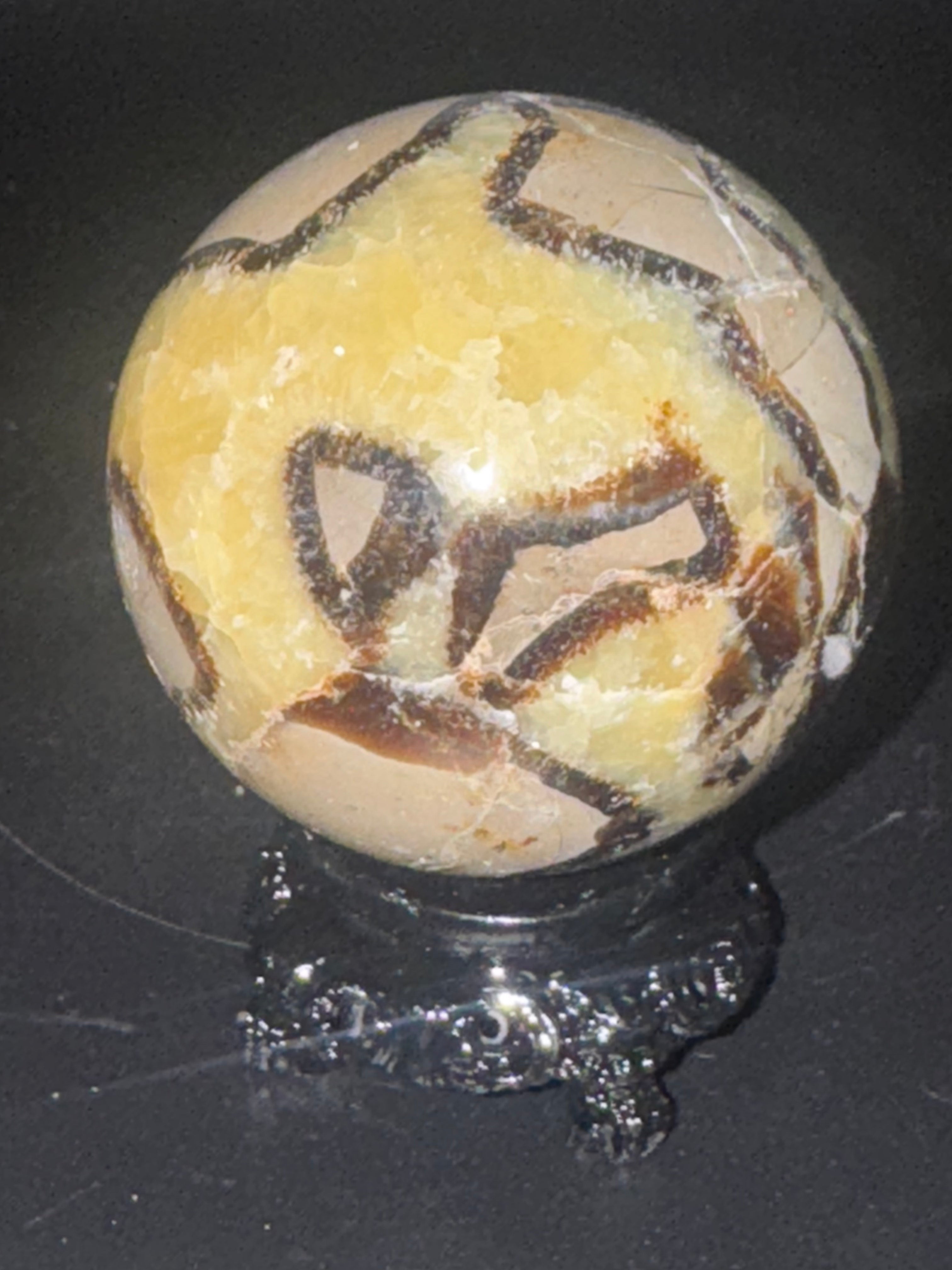 Septarian Sphere