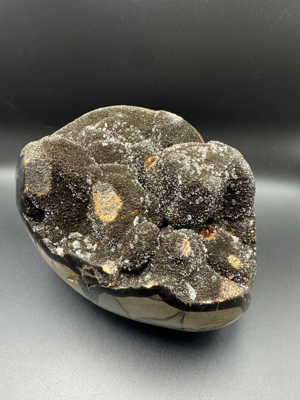 Septarian Dragon Egg Geode
