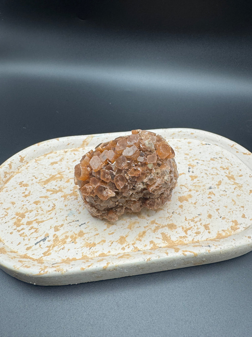 Raw Natural Aragonite Cluster