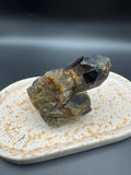 Raw Natural Smokey Quartz Cluster