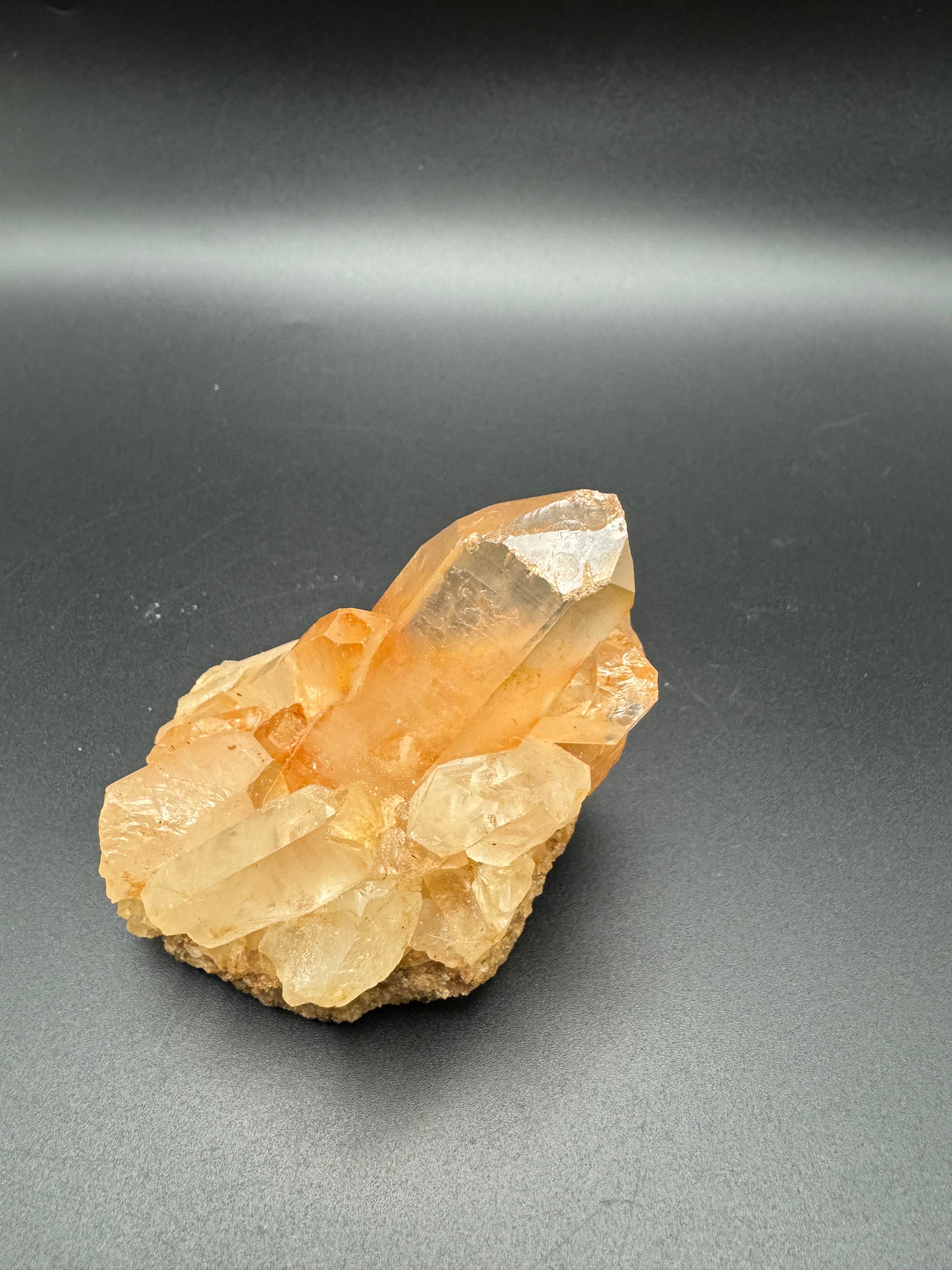Raw Natural Tangerine Quartz