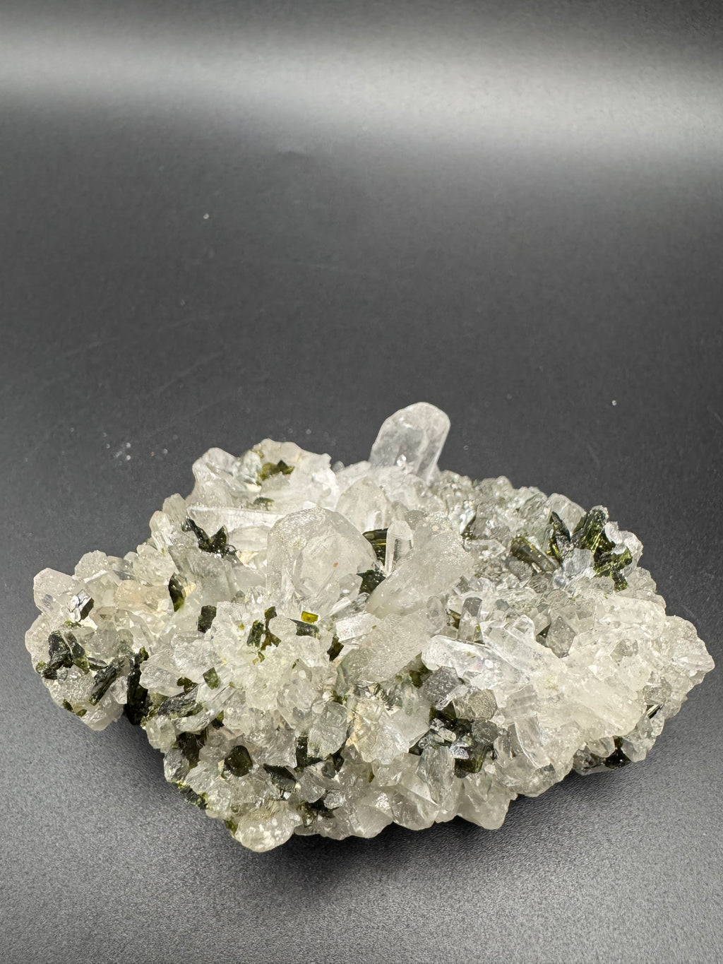 Raw Epidote & Quartz Specimen