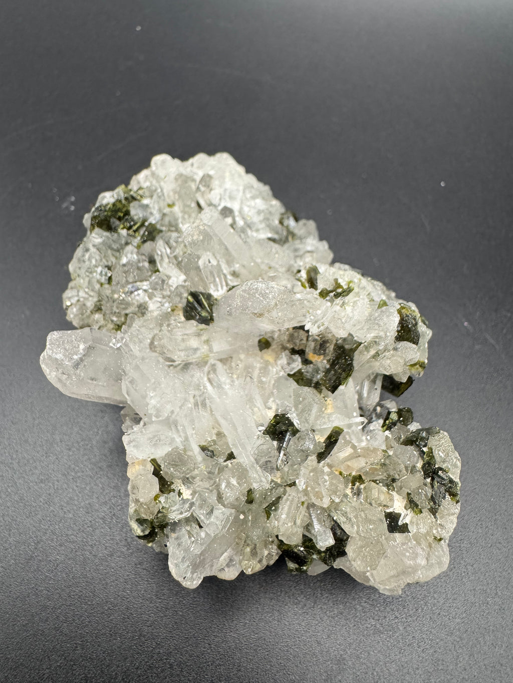 Raw Epidote & Quartz Specimen