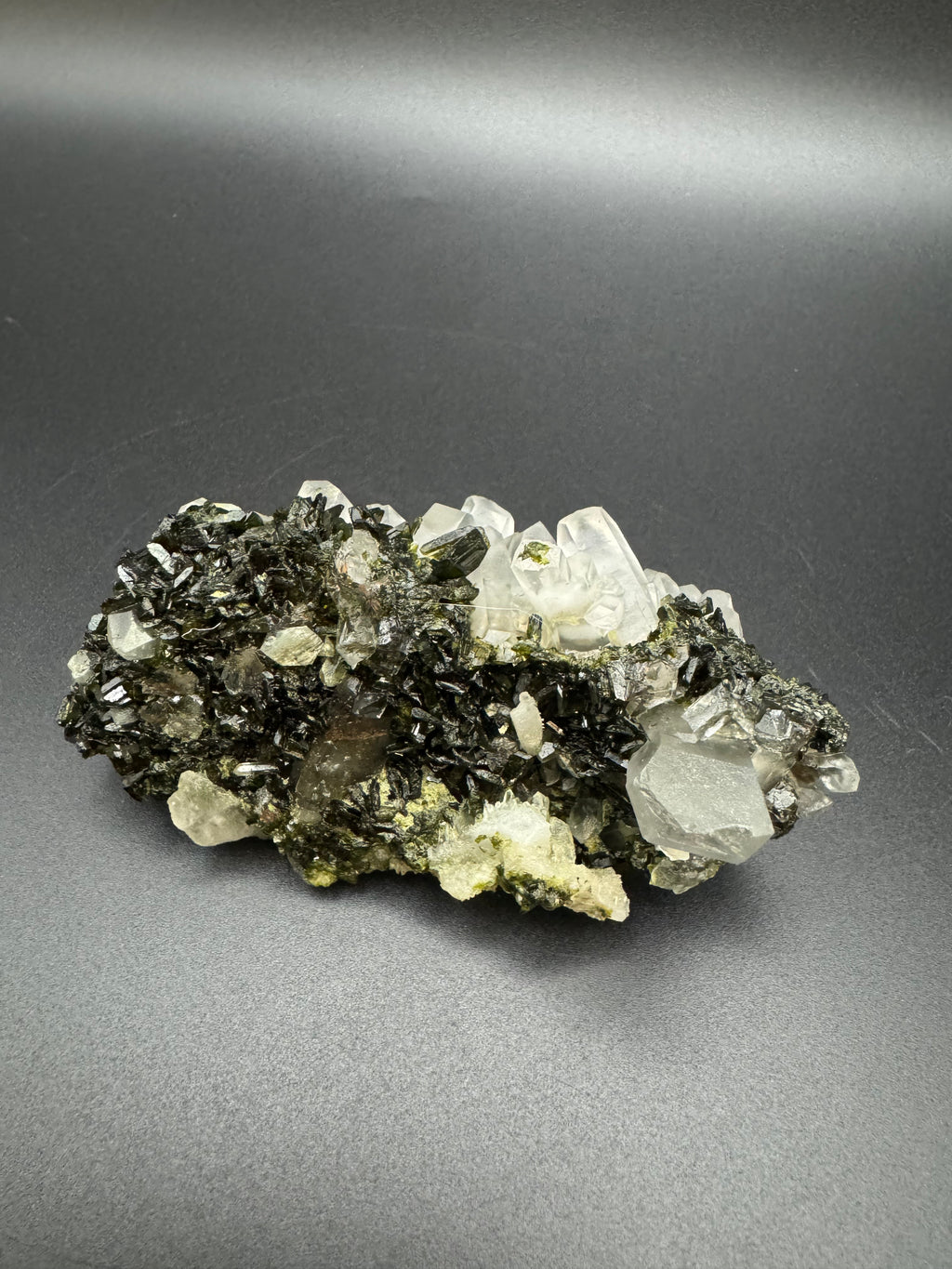 Raw Epidote & Quartz Specimen
