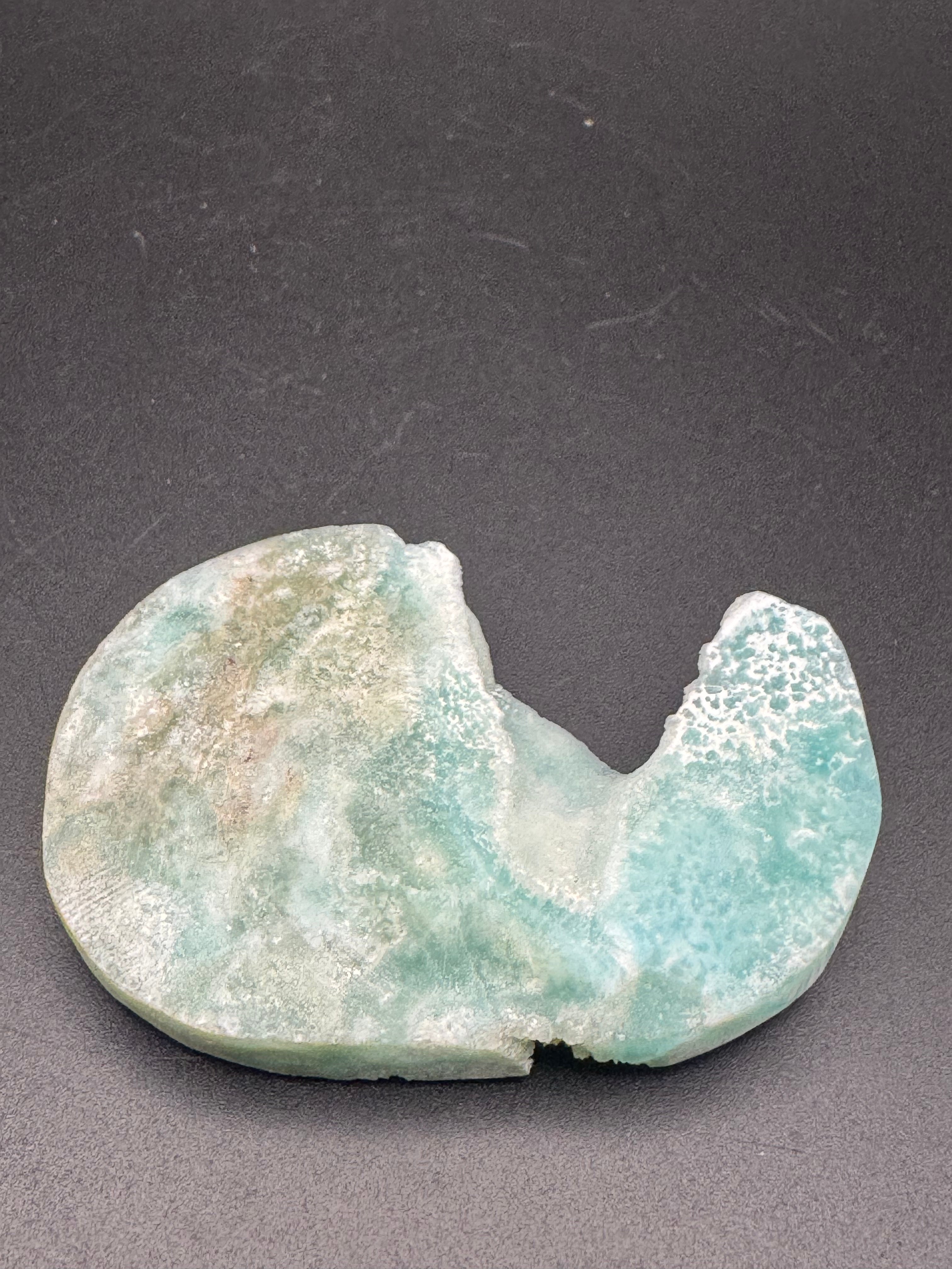 Druzy Caribbean Calcite Palm Stone