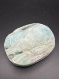 Caribbean Calcite Palm Stone (Druzy)