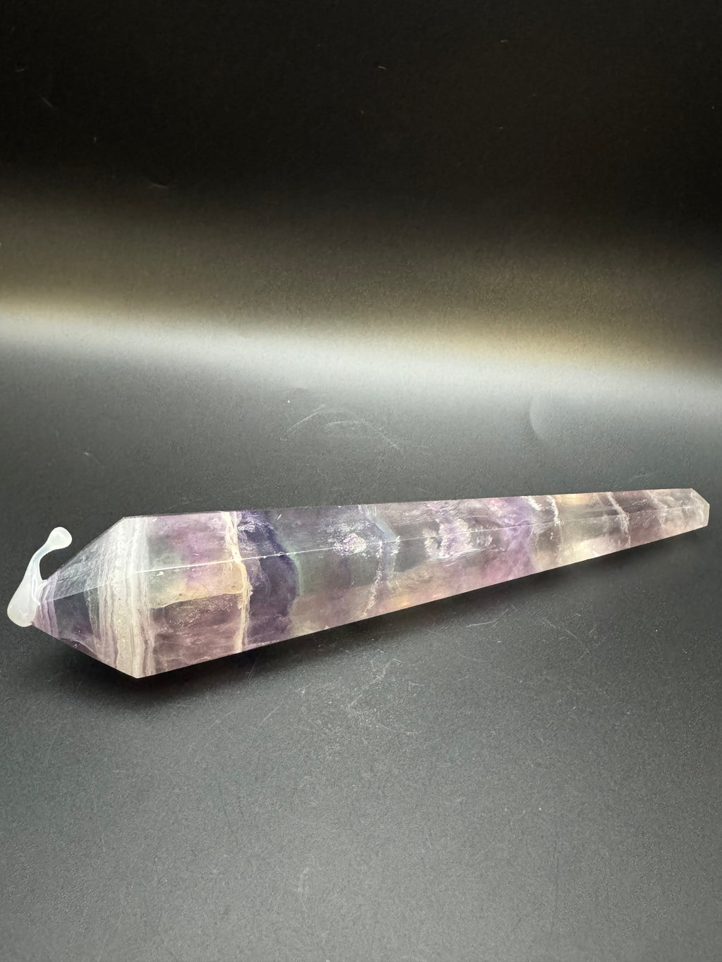 Rainbow Fluorite Crystal Wand