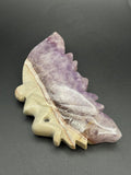 Amethyst Agate Butterfly Carving