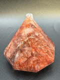 Lg Fire Quartz Diamond Carving