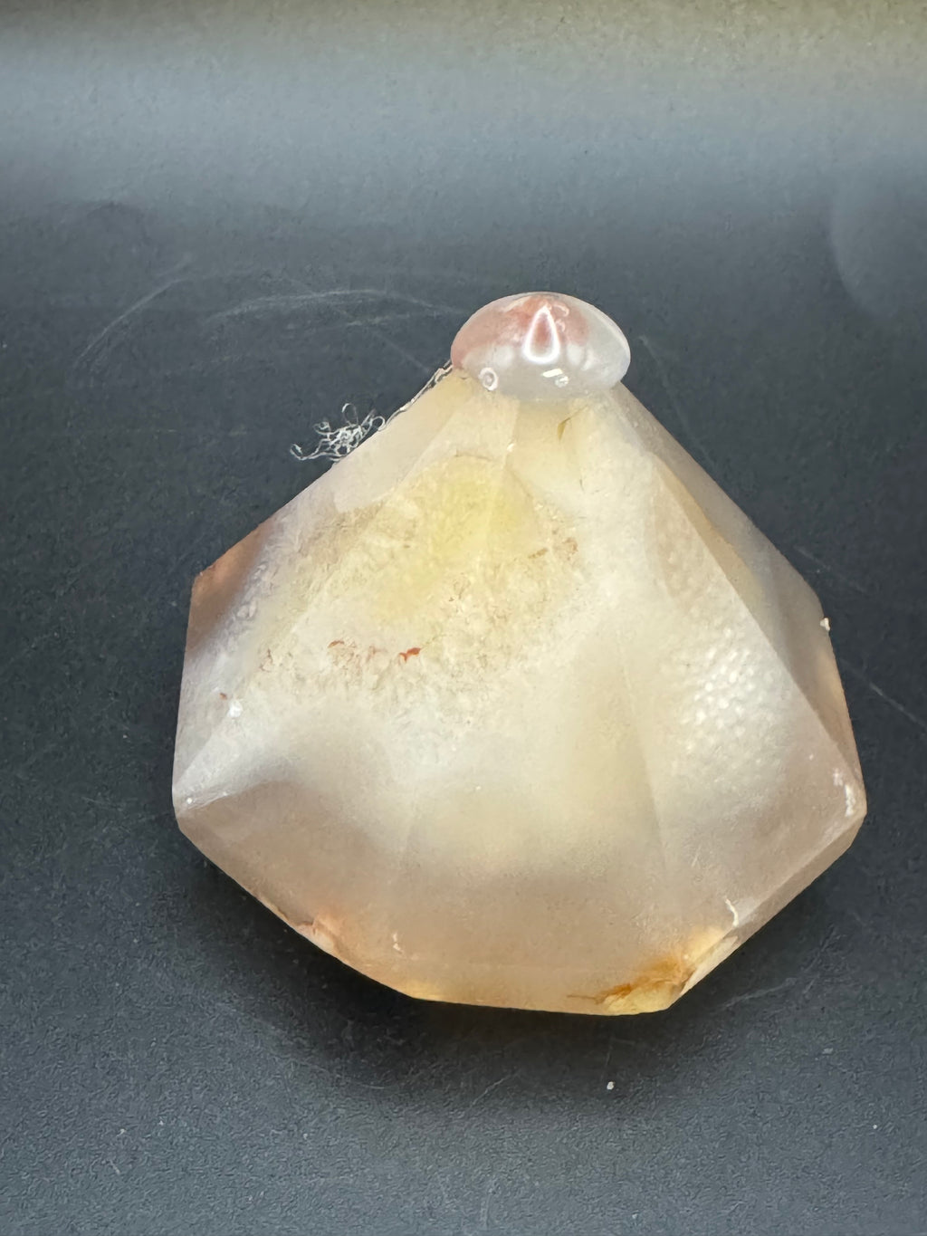 Flower Agate Diamond Carving