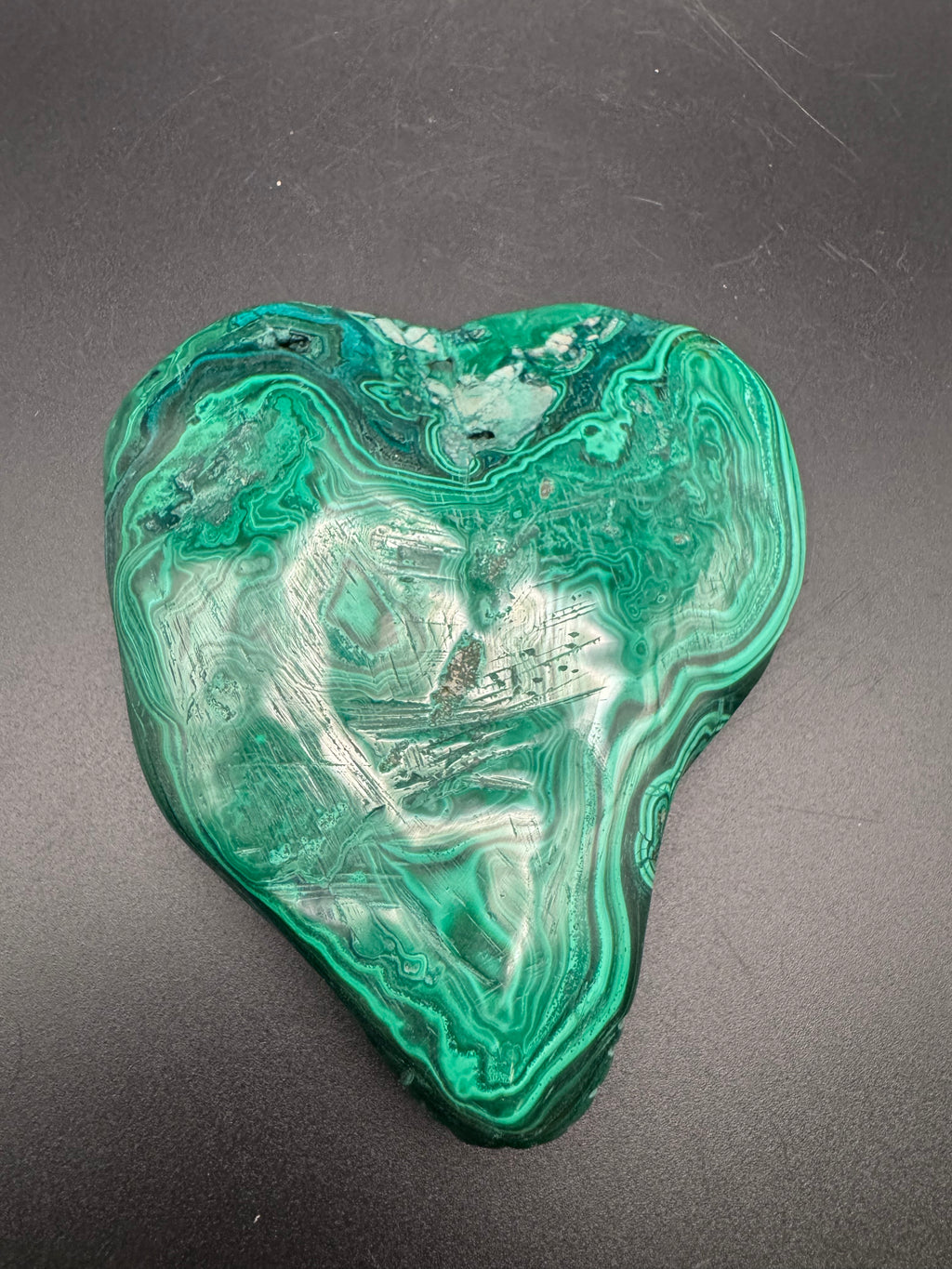 Authentic Malachite Mask Carving