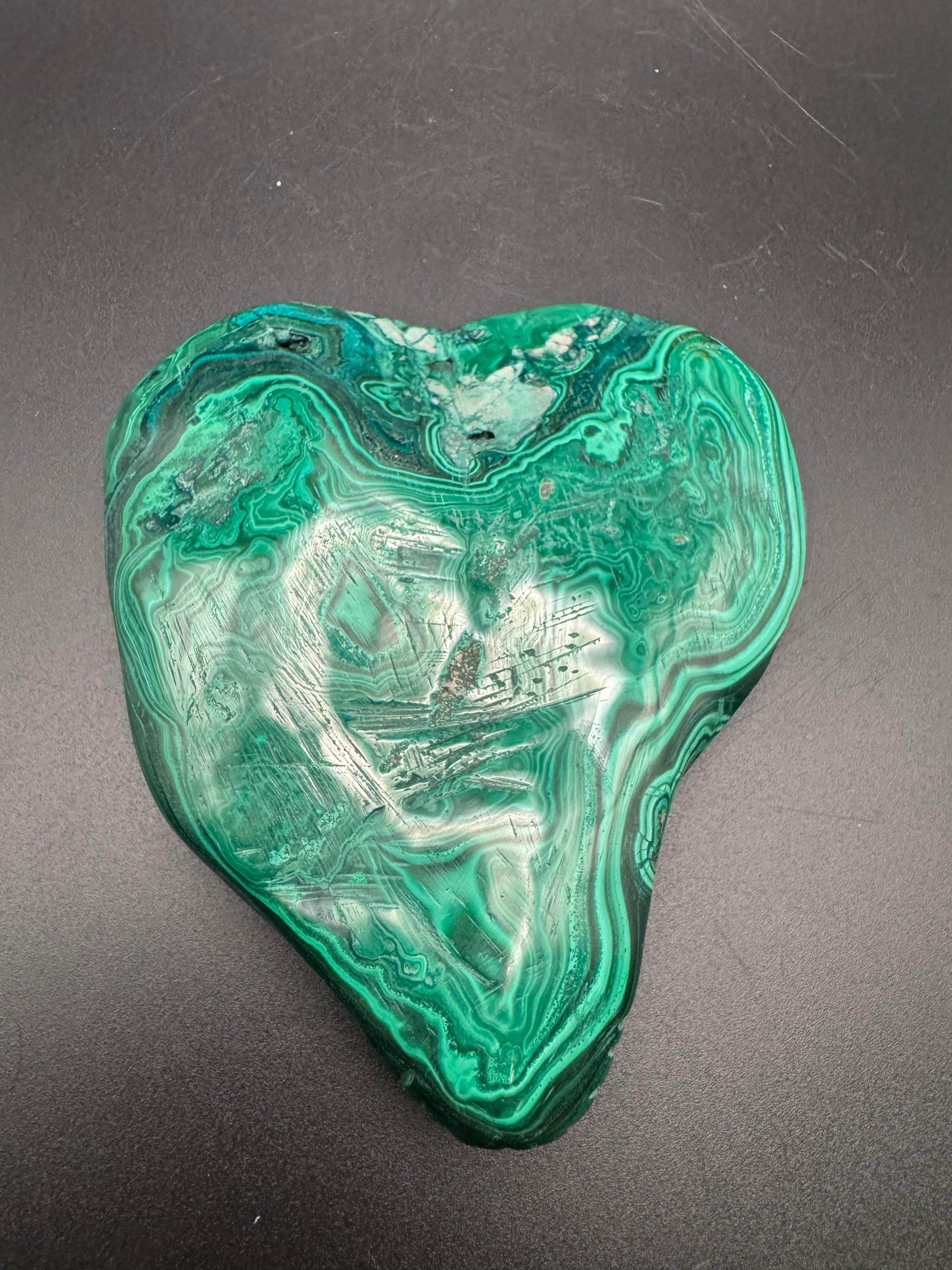Authentic Malachite Mask Carving