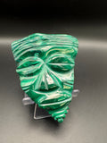 Authentic Malachite Mask Carving