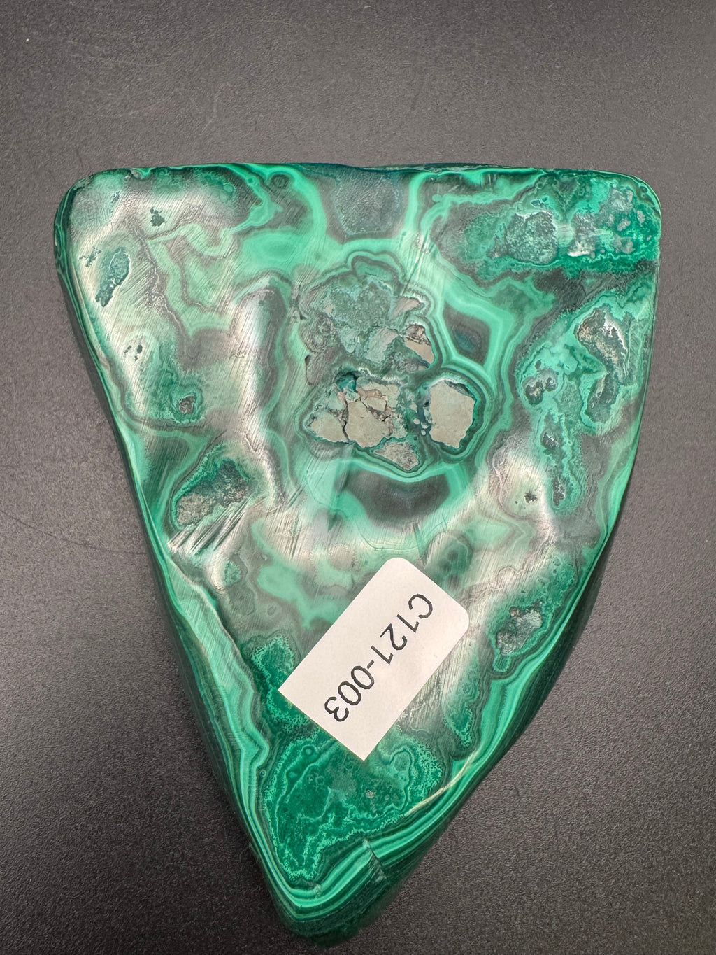 Authentic Malachite Mask Carving