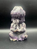 Amethyst Baby Buddha Carving