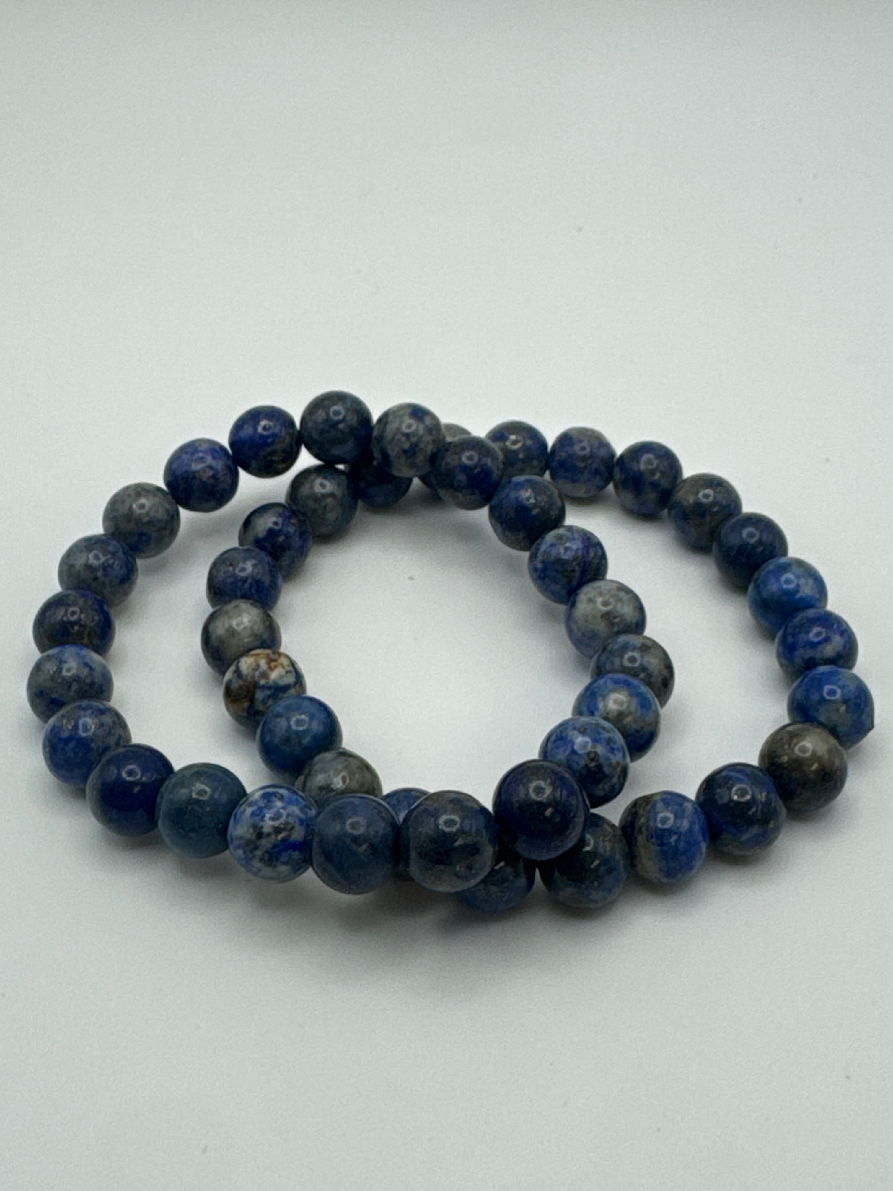 8mm Lapis Lazuli Stretch Bracelet