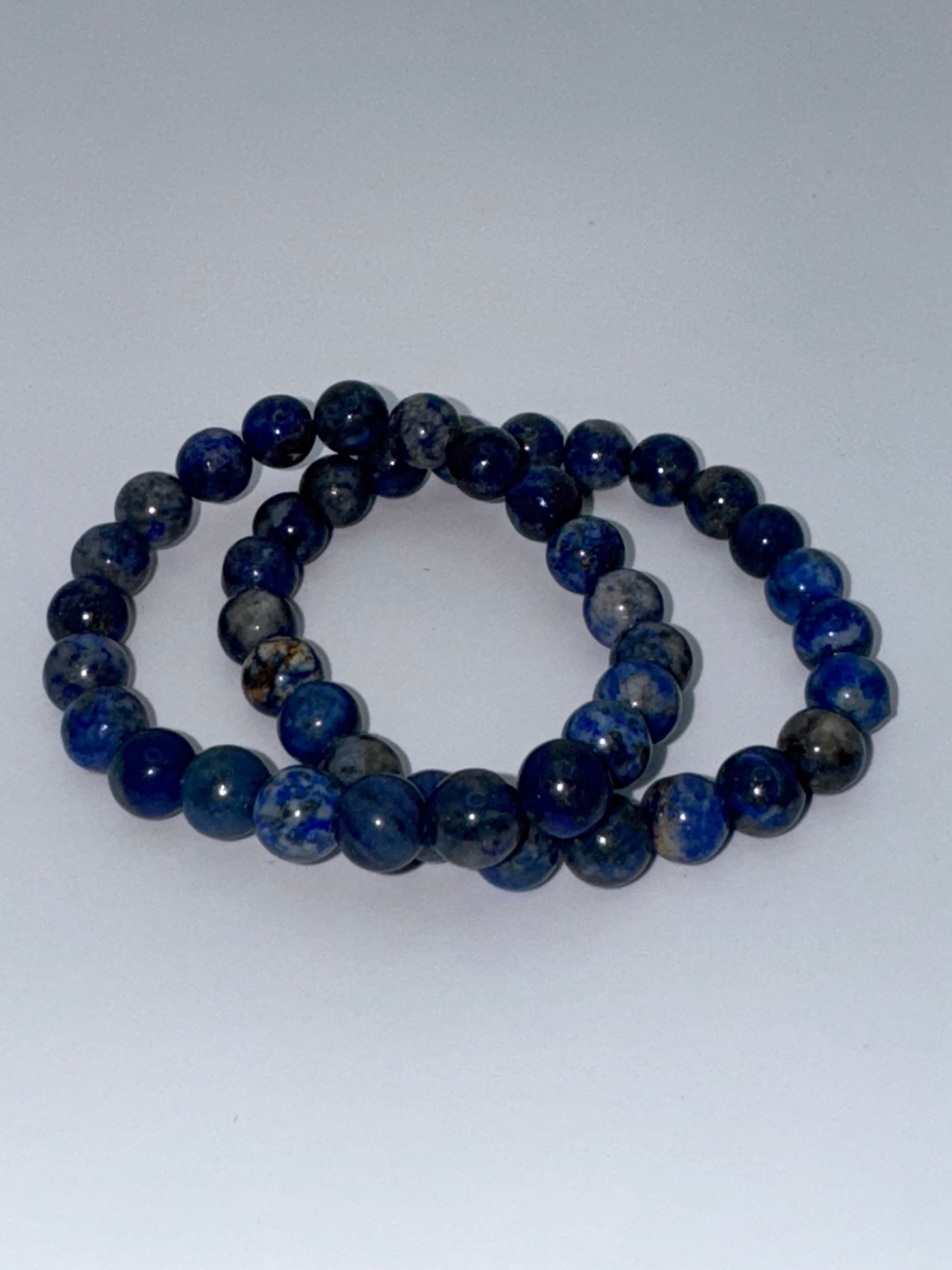 8mm Lapis Lazuli Stretch Bracelet